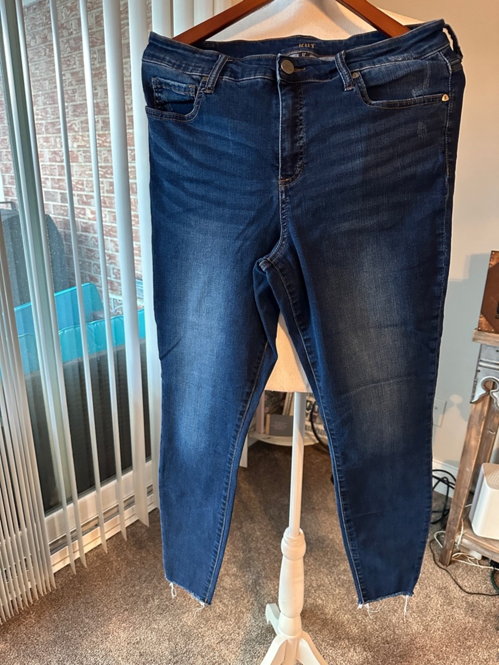 Kut from the Kloth Indigo Skinny Jeans